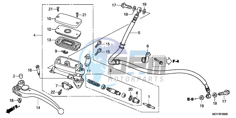 CLUTCH MASTER CYLINDER