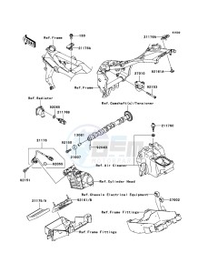 Z1000 ZR1000-A3H FR GB XX (EU ME A(FRICA) drawing Fuel Injection