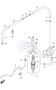 DF 200A drawing Fuel Pump