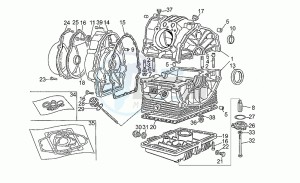 65 GT 650 drawing Crankcase