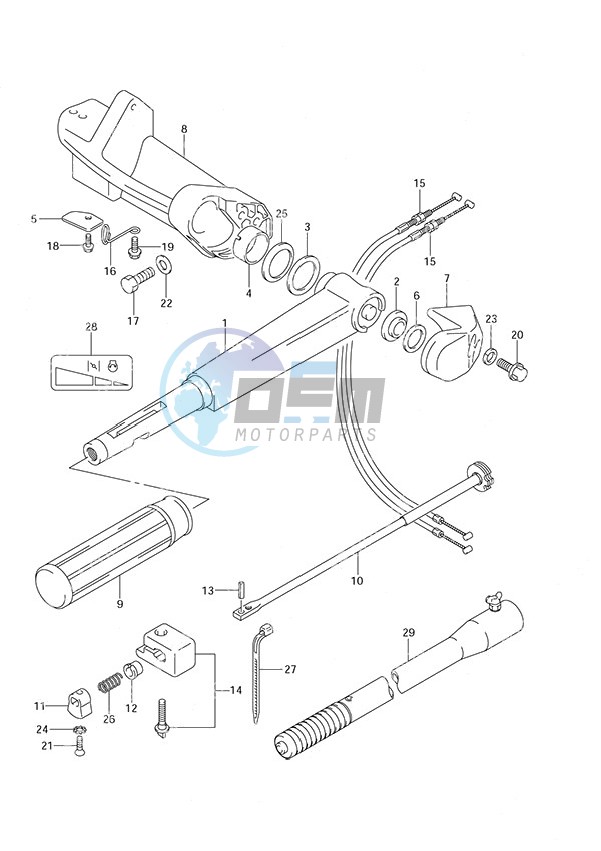 Tiller Handle