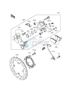 NINJA_ZX-6R ZX636EFFA FR GB XX (EU ME A(FRICA) drawing Rear Brake