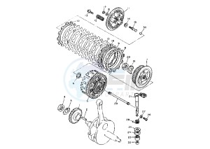 TT E 600 drawing CLUTCH