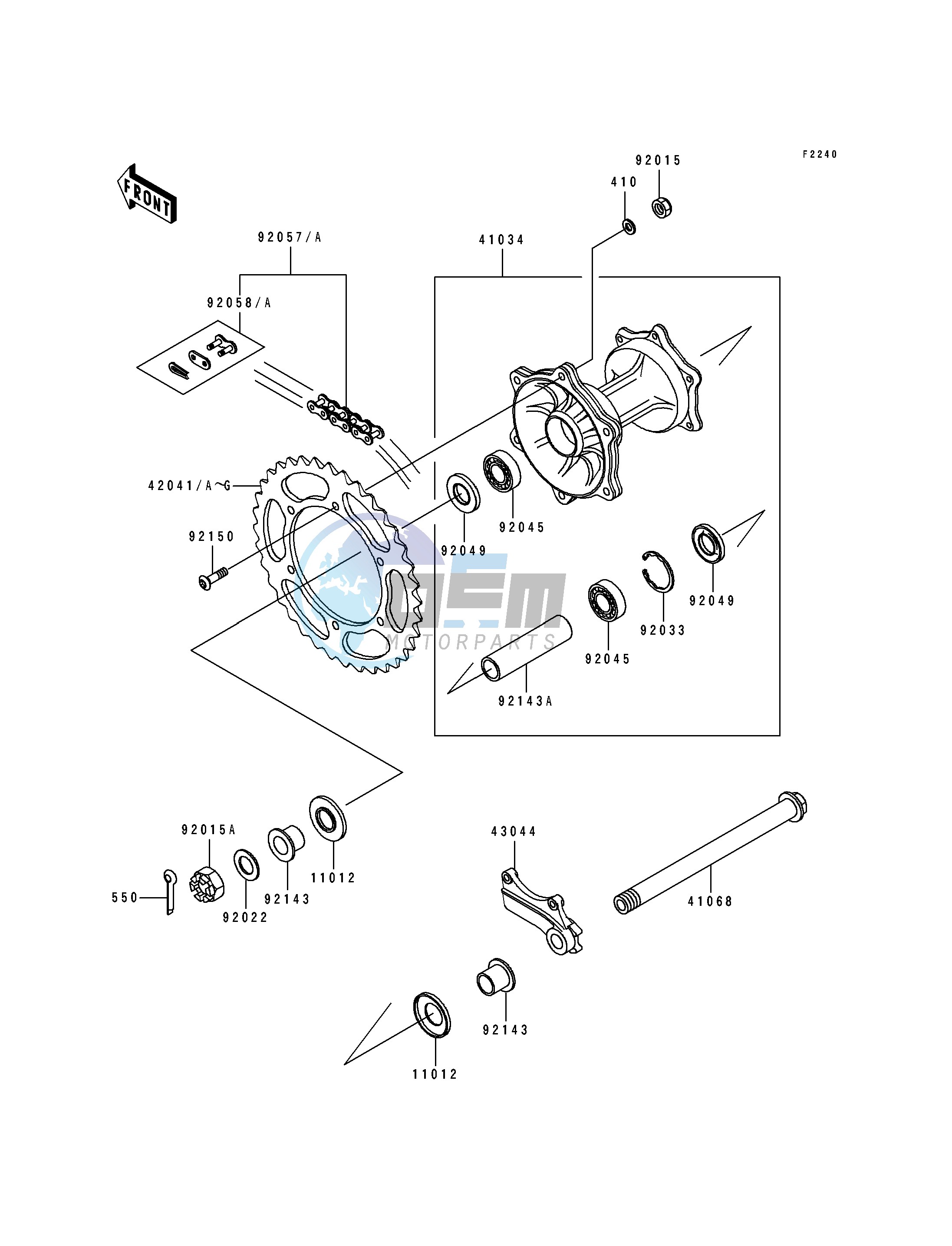 REAR HUB