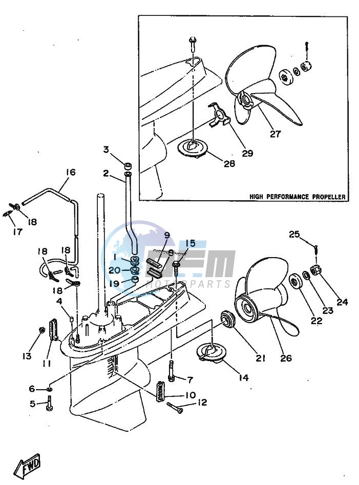 PROPELLER-HOUSING-AND-TRANSMISSION