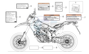 RXV 450-550 Street Legal drawing Decal