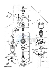 Z150PETOL drawing STARTING-MOTOR