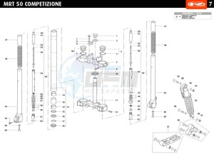 MRT-50-COMPETIZIONE drawing SUSPENSION