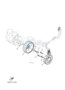 YZF250-A (B6P4) drawing GENERATOR