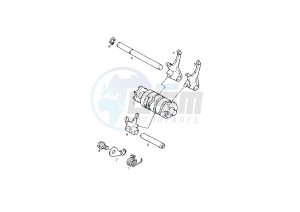 GPR NUDE - 125 cc drawing SHIFT CAM-FORK