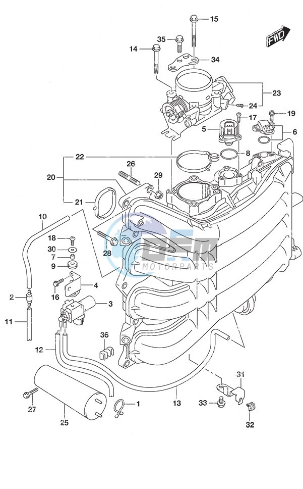 Intake Manifold/Throttle Body