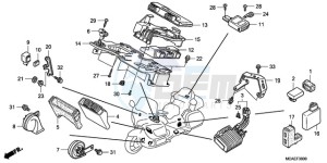 GL1800A Australia - (U) drawing CONTROL UNIT