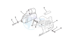 Bellagio 940 drawing Starter motor