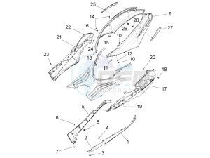 Fly 150 4t e2-e3 (Vietnam) Vietnam drawing Side cover - Spoiler