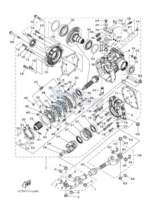 YFM450FWBD YFM45KPXJ KODIAK 450 EPS (BB51) drawing DRIVE SHAFT