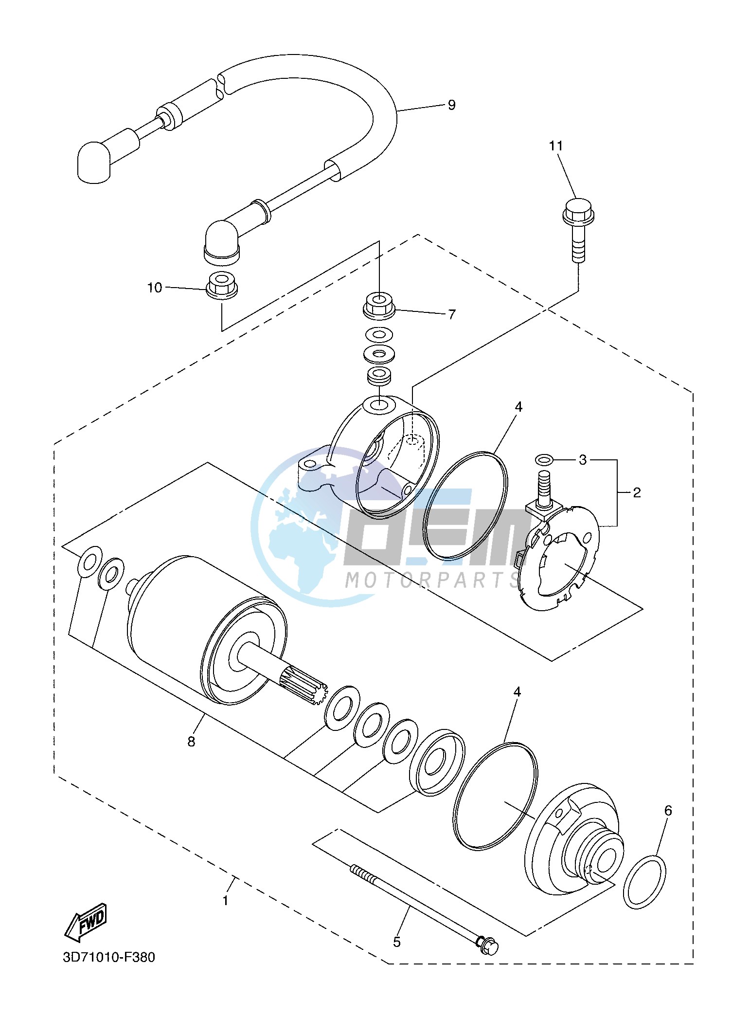 STARTING MOTOR