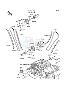 VN1700_VOYAGER_CUSTOM_ABS VN1700KCF GB XX (EU ME A(FRICA) drawing Camshaft(s)/Tensioner