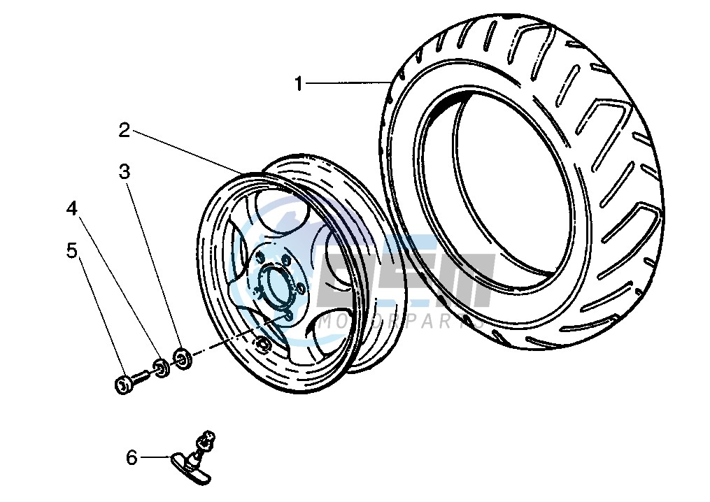 Front wheel