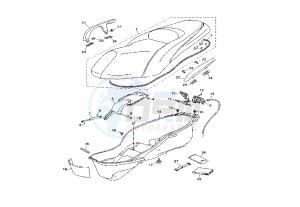 YP R X-MAX 250 drawing SEAT