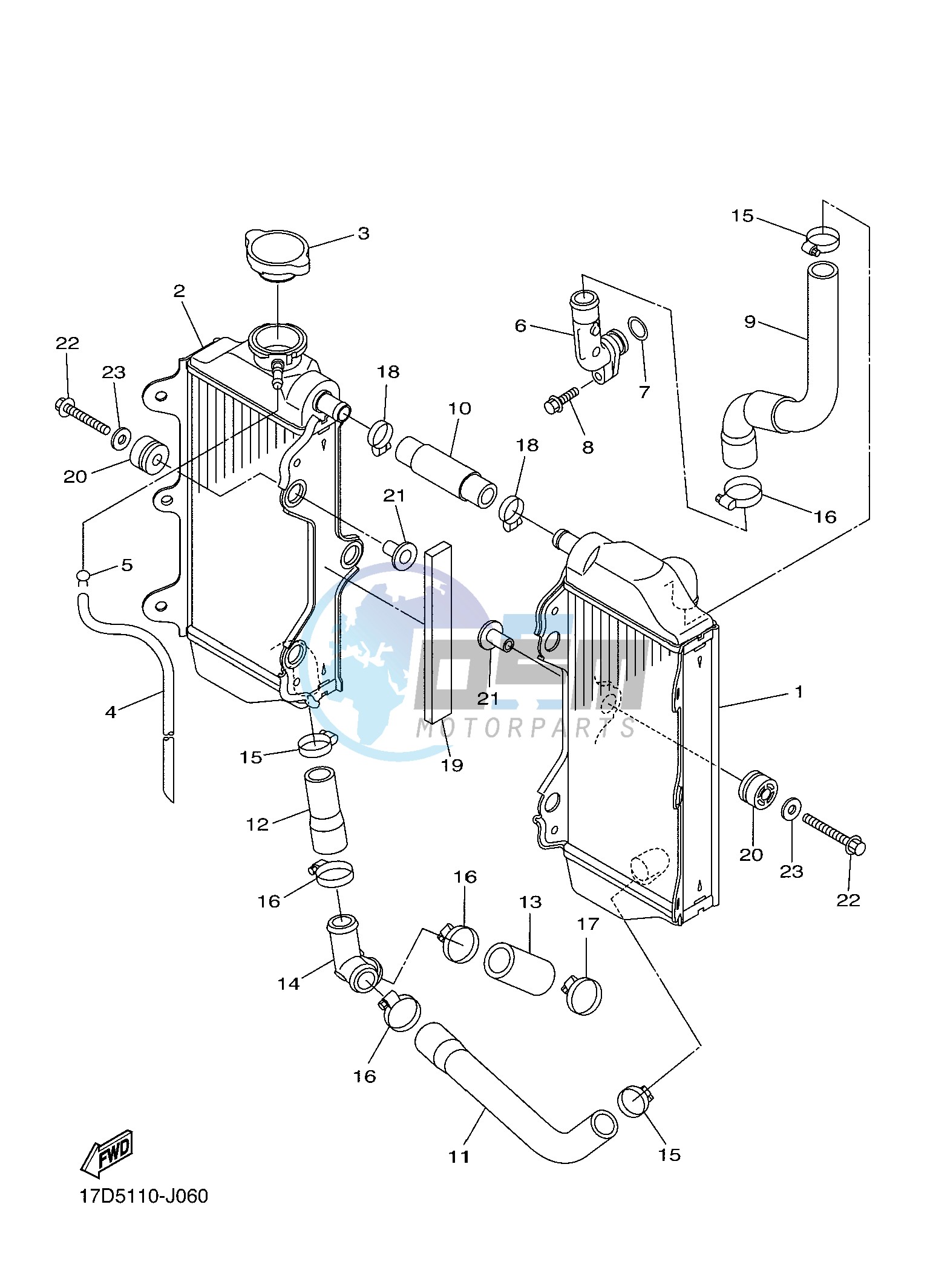 RADIATOR & HOSE