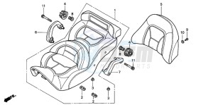 GL1800 drawing SEAT