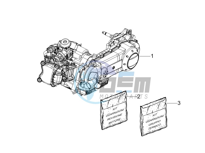 Engine, assembly