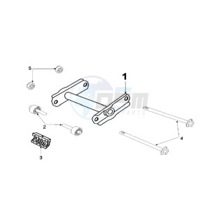 FIGHT LRUL drawing ENGINEMOUNT WITH LONG MOUNT RUBBERS