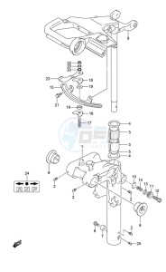 DF 9.9 drawing Swivel Bracket