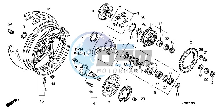 REAR WHEEL