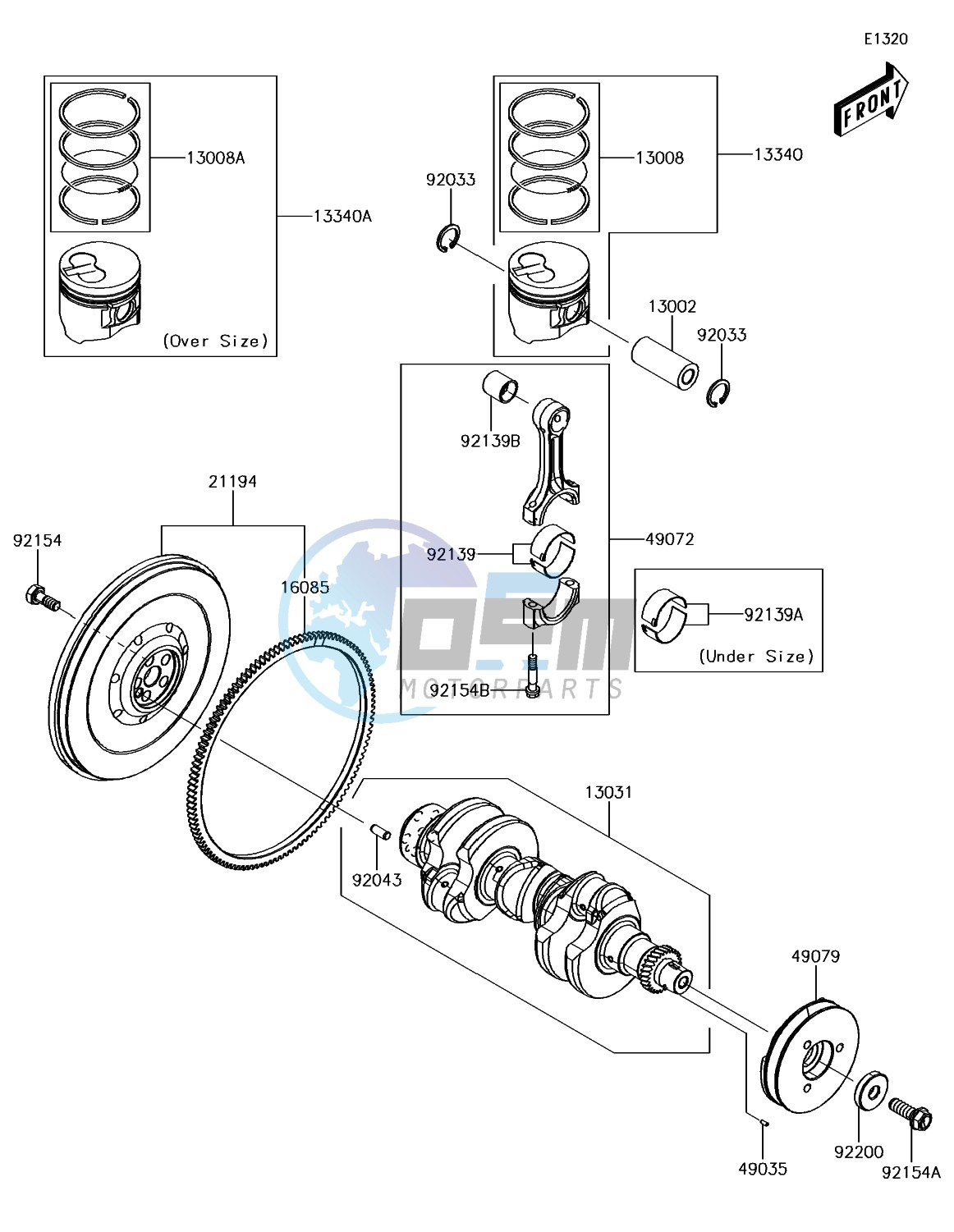 Crankshaft/Piston(s)