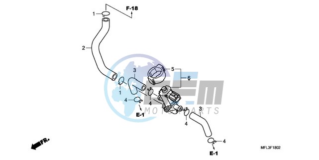 AIR INJECTION CONTROL VALVE