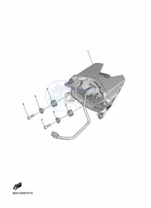 NIKEN GT MXT850D (B5B1) drawing TAILLIGHT