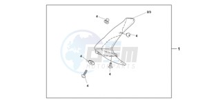 SH1259 ED / 2ED drawing KNUCKLE VISOR SET