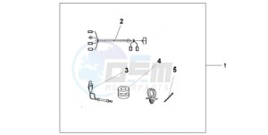 GL1800A Korea - (KO) drawing TRUNK INNER LAMP