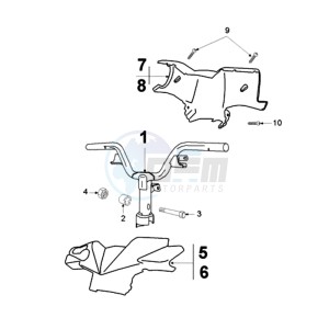 LUDIX 14 RLA ELEGANCE drawing HANDLEBAR