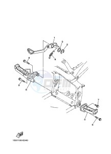 YFM700R (BCXJ) drawing STAND & FOOTREST