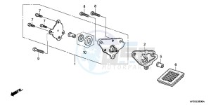 TRX90XD TRX90 Europe Direct - (ED) drawing OIL PUMP