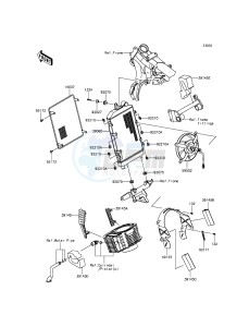 VULCAN_1700_VOYAGER_ABS VN1700BFF GB XX (EU ME A(FRICA) drawing Radiator