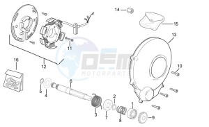 MX 50 2004 drawing Starting shaft