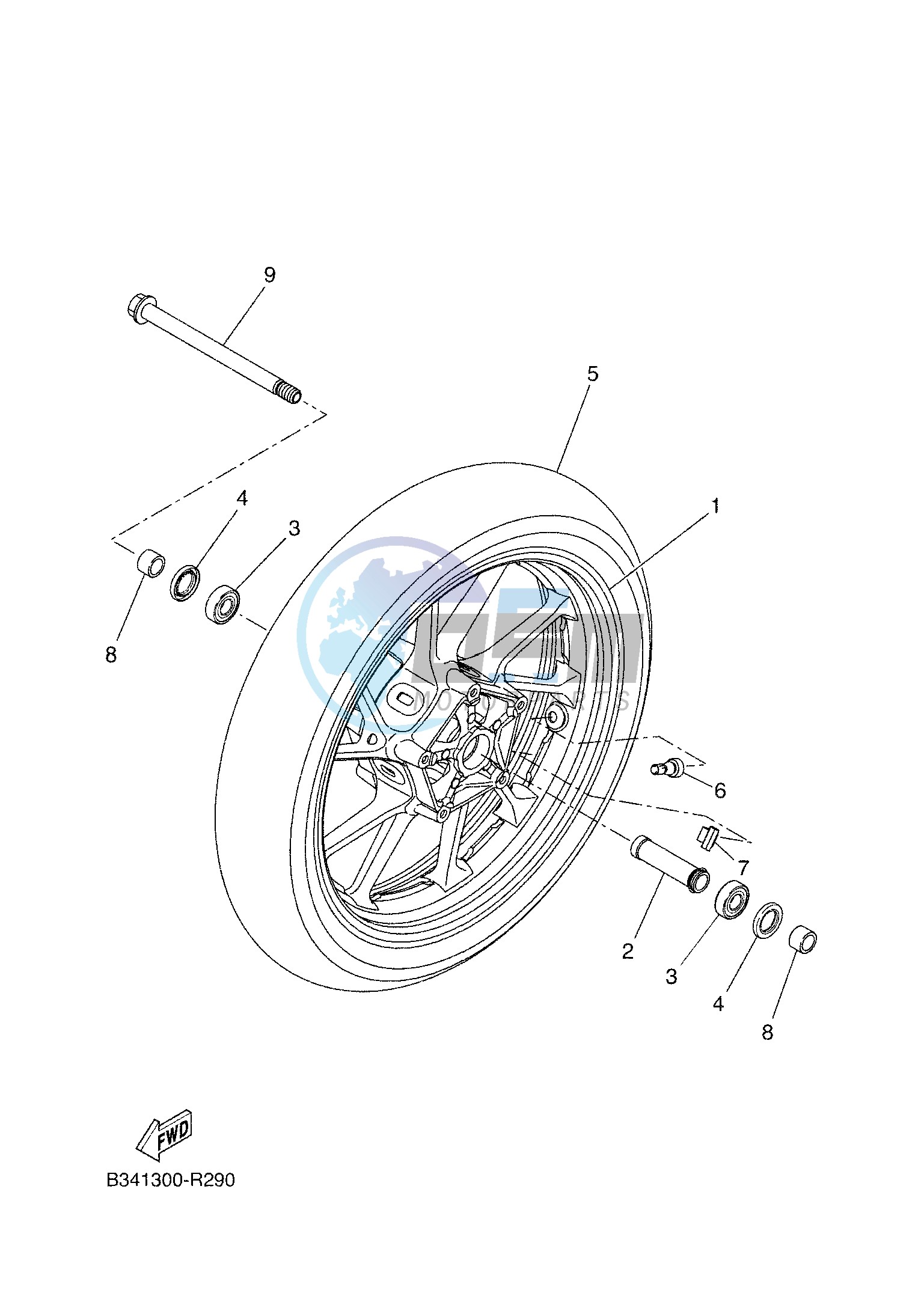 FRONT WHEEL