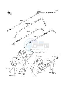 VERSYS_ABS KLE650DDF XX (EU ME A(FRICA) drawing Cables