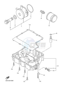 XJ6F 600 DIVERSION F (1CWJ) drawing OIL CLEANER