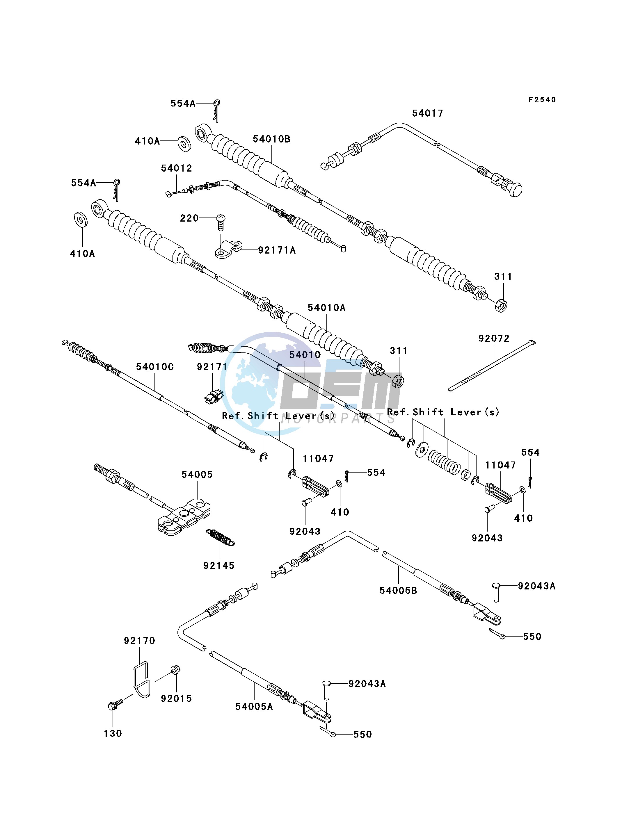 CABLES-- H6F- -