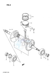 LT230E (E28) drawing CRANKSHAFT