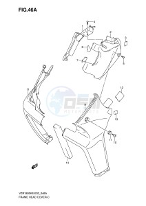 VZR1800 (E2) INTRUDER drawing FRAME HEAD COVER (VZR1800ZK7 ZU2K7 ZK8 ZU2K8 ZK9 ZUFK9 ZL0 ZUFL0)