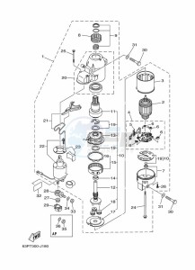 FL150AETL drawing STARTER-MOTOR