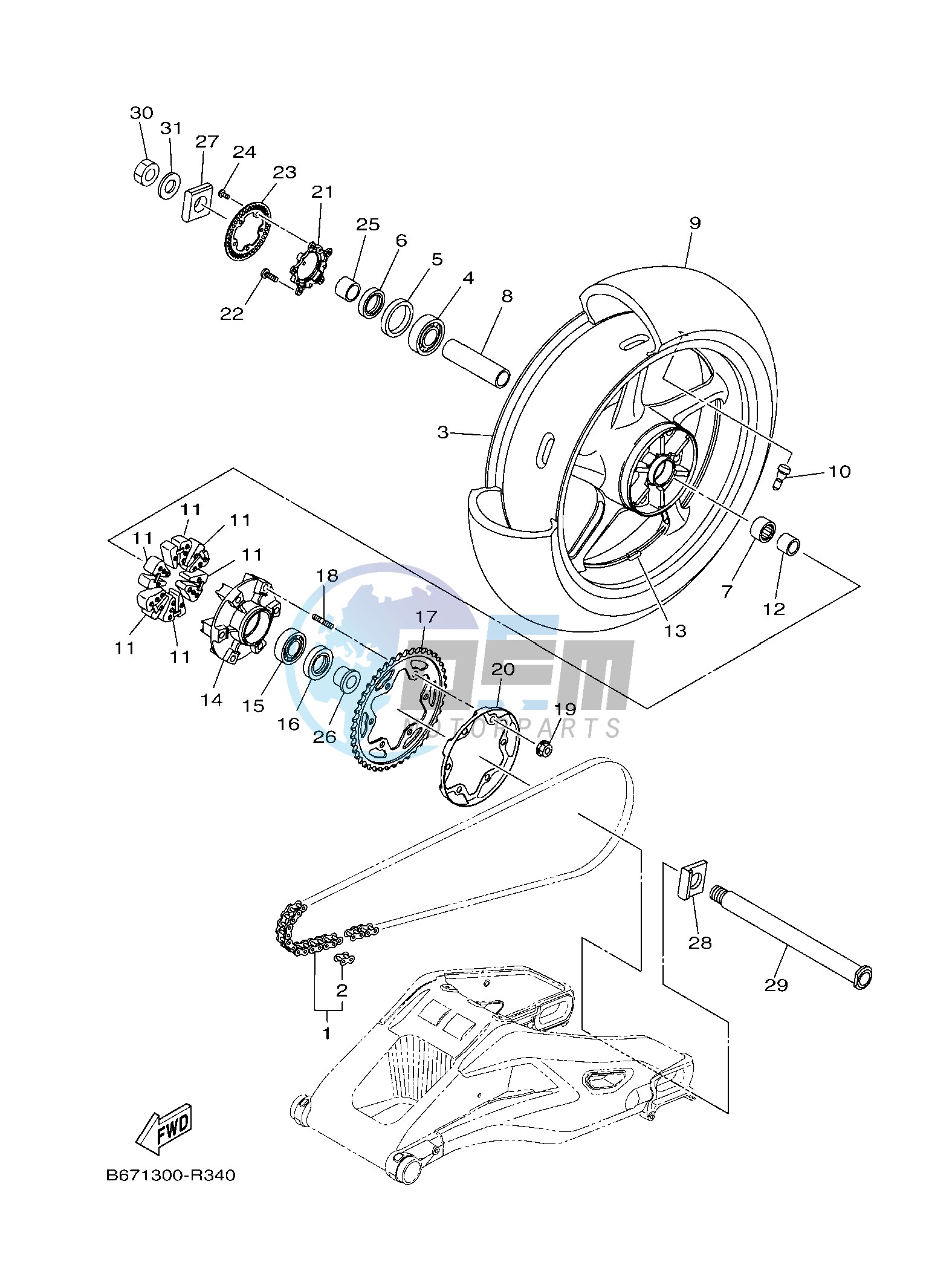 REAR WHEEL