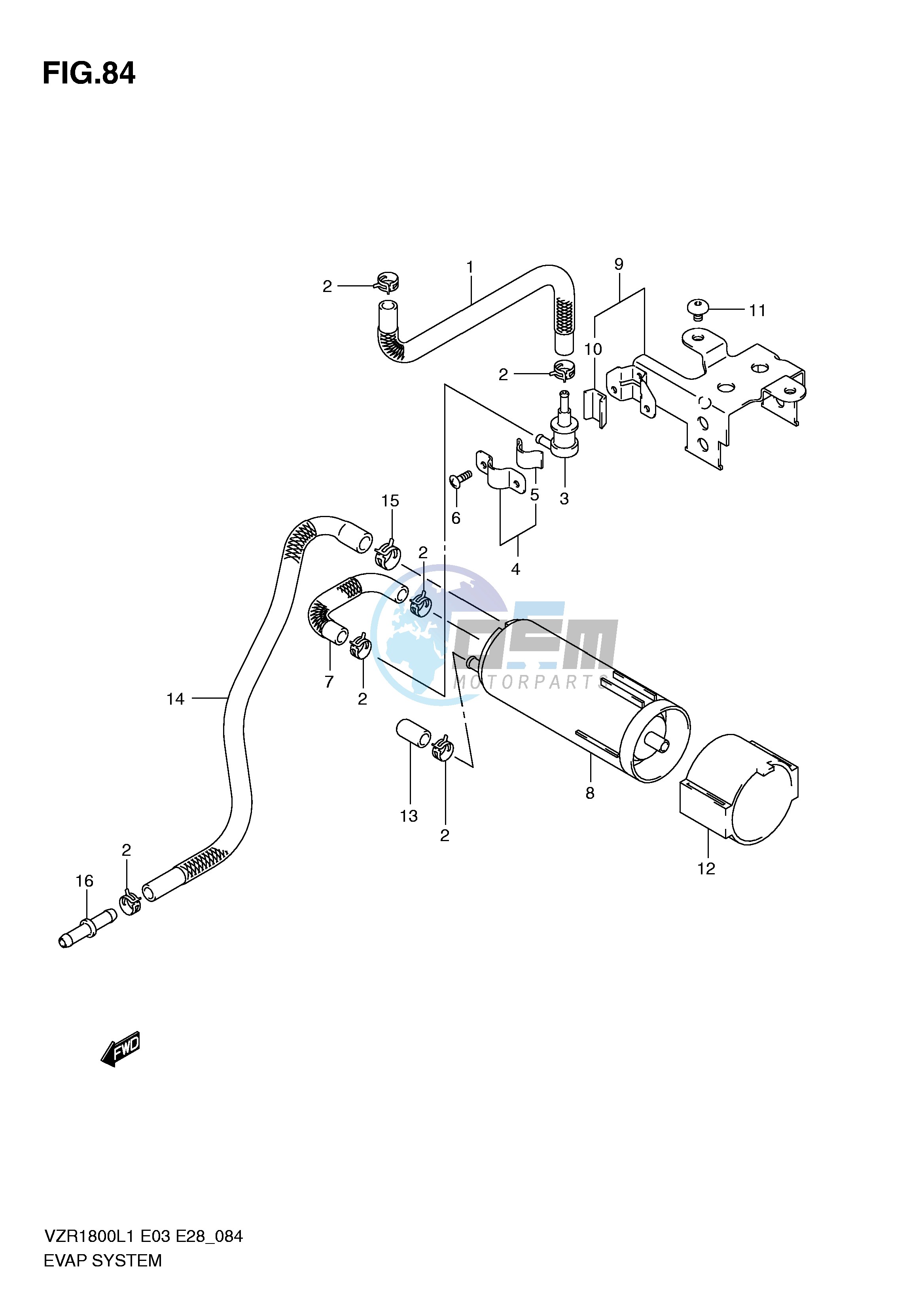 EVAP SYSTEM (VZR1800L1 E33)