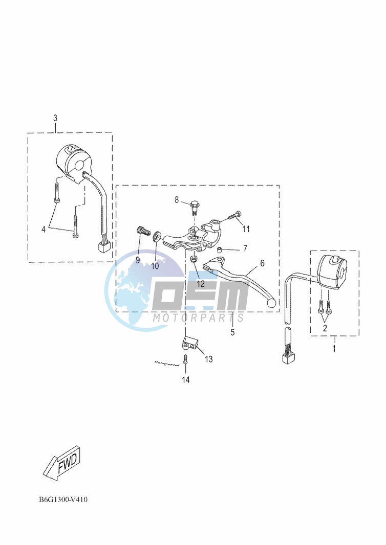 HANDLE SWITCH & LEVER