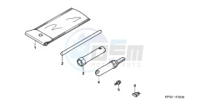 TRX90XE TRX90 Europe Direct - (ED) drawing TOOL